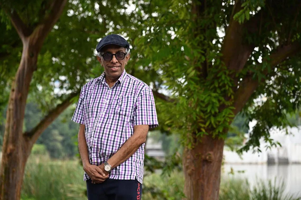 Asokan Raghavan, 74, former Nee Soon Village resident, on July 30.