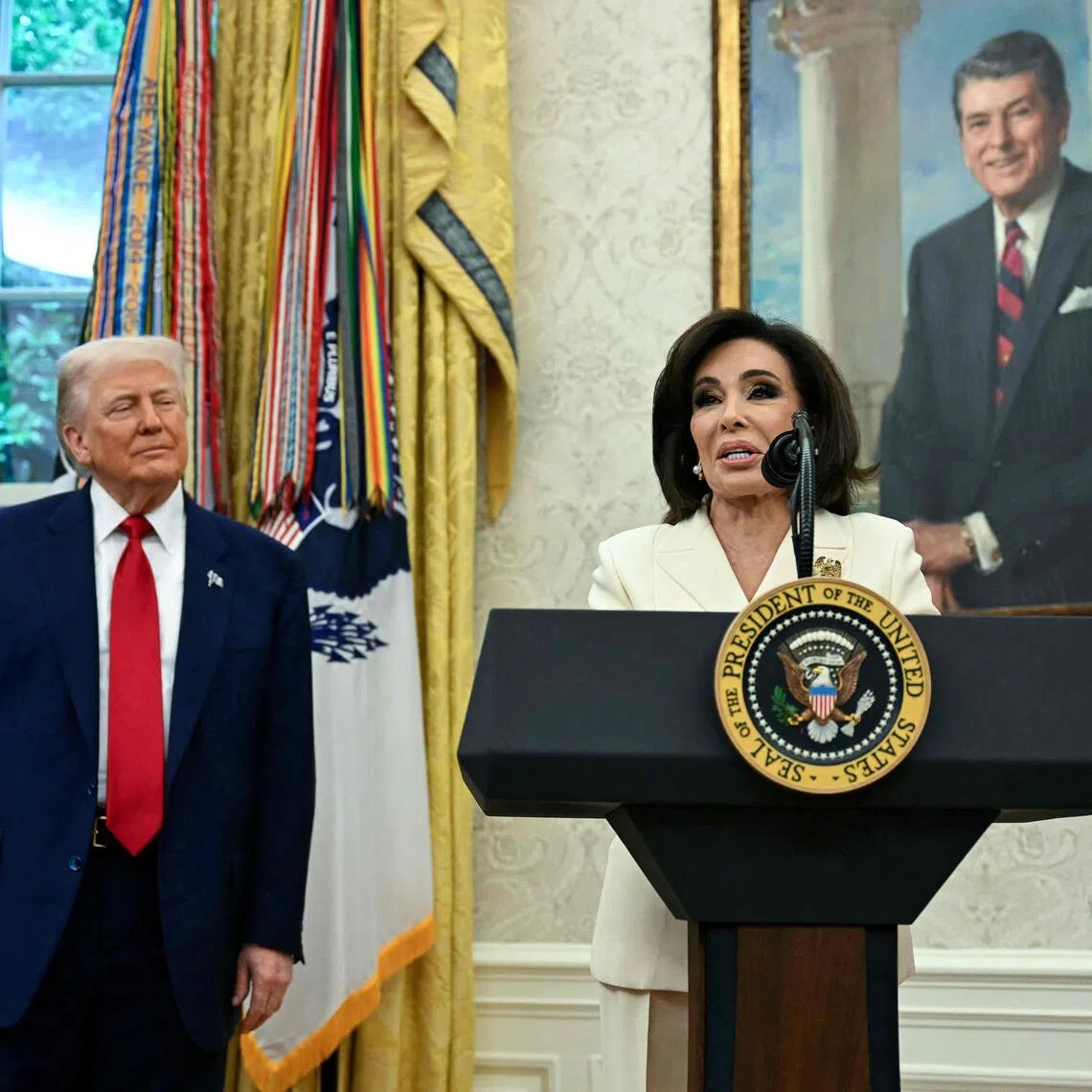 US President Donald Trump argued that Attorney for the District of Columbia Jeanine Pirro, a close political ally, should have continued pursuing the case.