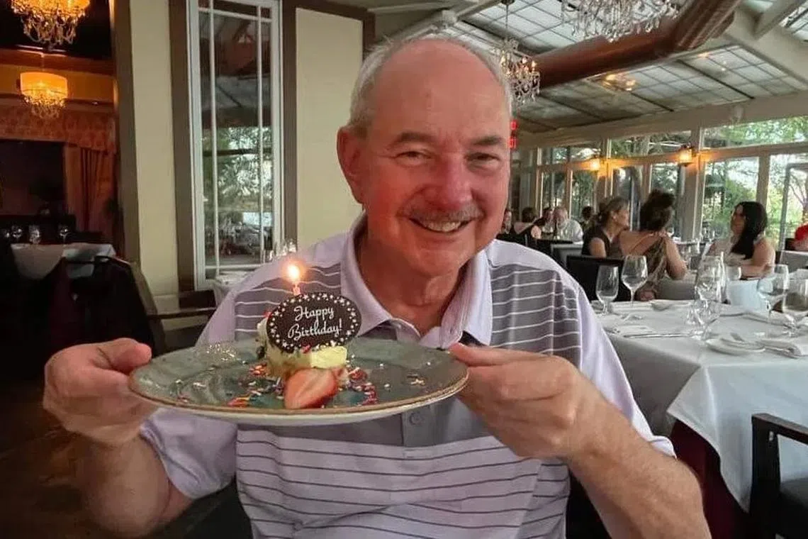 Mr Andreas Rene Probst, 64, was a former police chief in California who was described as "a man of honour and integrity".