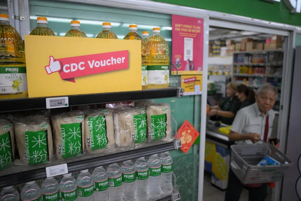 S’pore households to get $300 in CDC vouchers in January 2027 to cushion impact of inflation