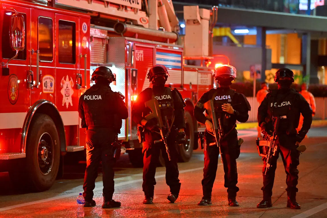 Explosive attacks hit bridges in Ecuador days after illegal mining crackdown