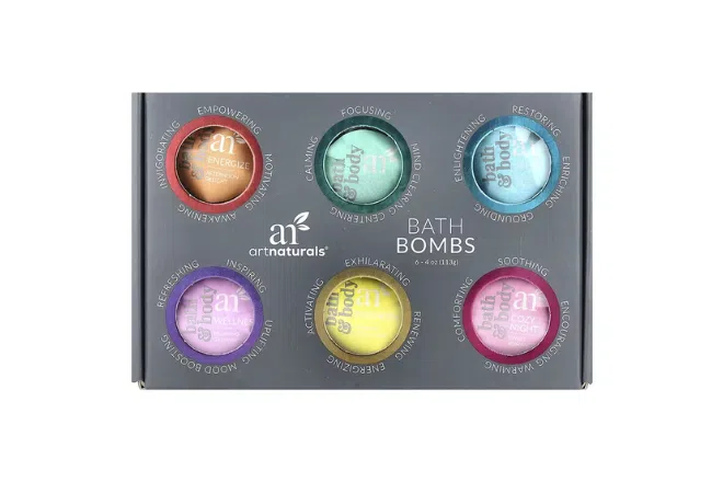 Best Valentine’s Day gift ideas: Artnaturals Bath Bombs