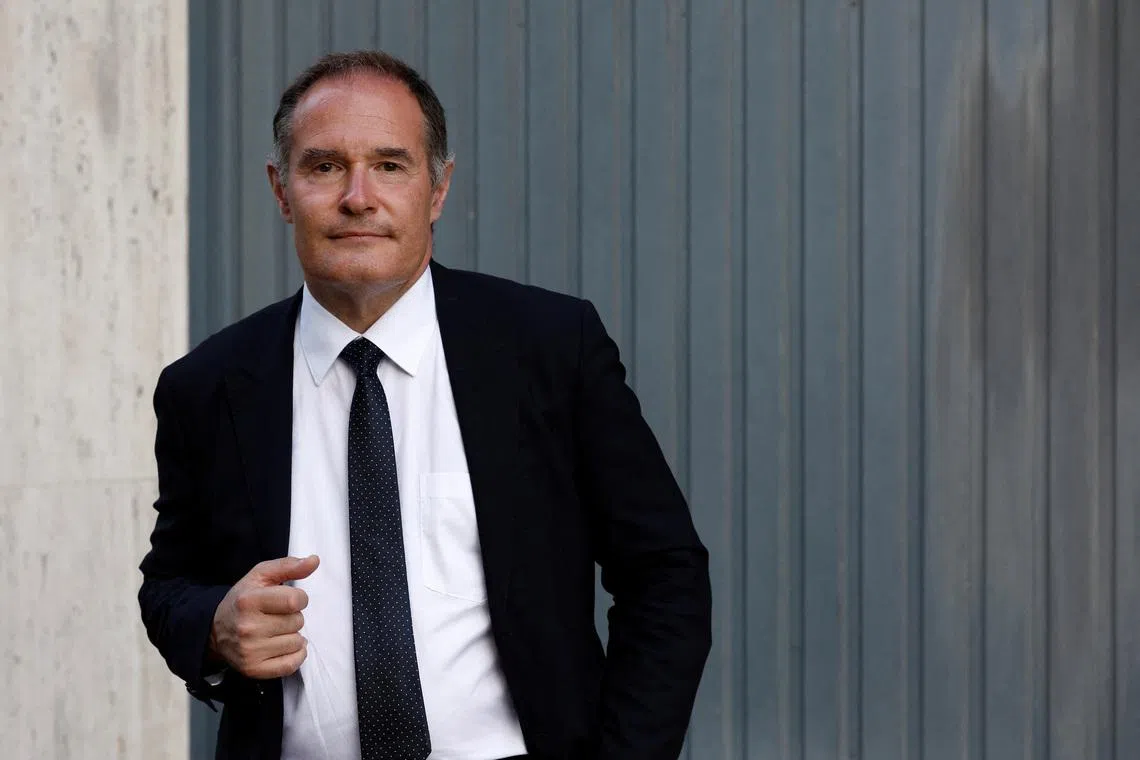 Fabrice Leggeri, former director of the European Union's border agency Frontex and French far-right Rassemblement National (National Rally - RN) party European deputy, poses after an interview with Reuters in Paris, France, June 24, 2024. REUTERS/Benoit Tessier/File Photo