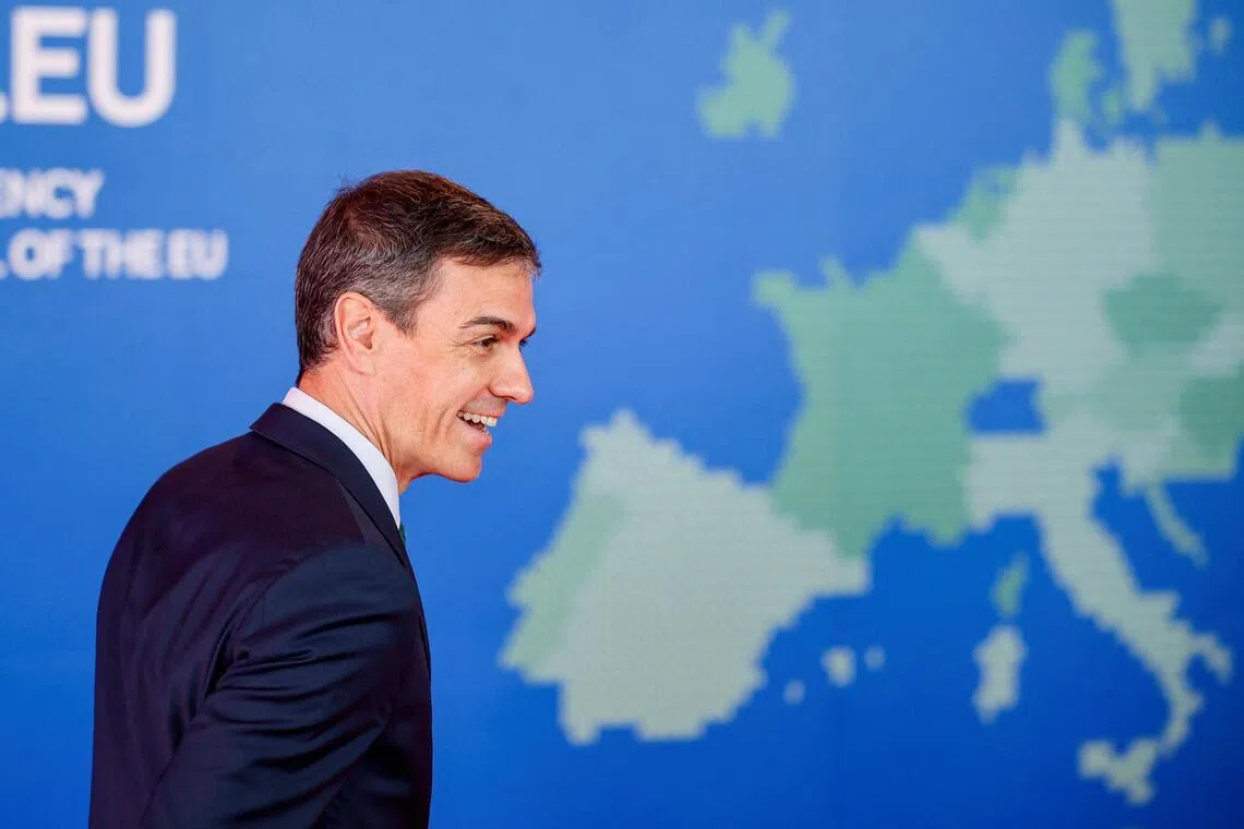 Spain's Prime Minister Pedro Sanchez said the country is “a reliable member within NATO” which is fulfilling all its obligations, during a visit to Cyprus for an EU summit.