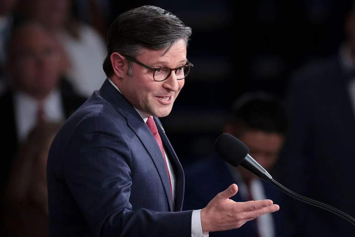 A former constitutional lawyer, newly elected US Speaker Mike Johnson is an avowed supporter of Donald Trump.