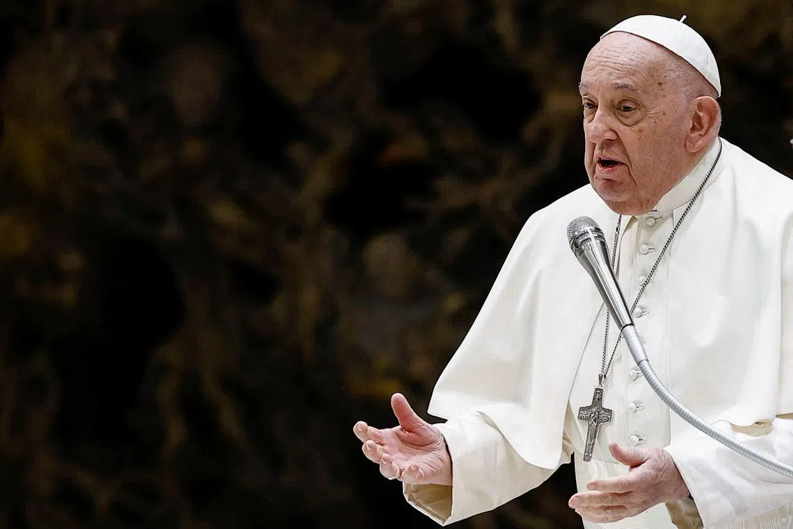 Pope Francis to lead Sunday prayers from residence due to heavy cold