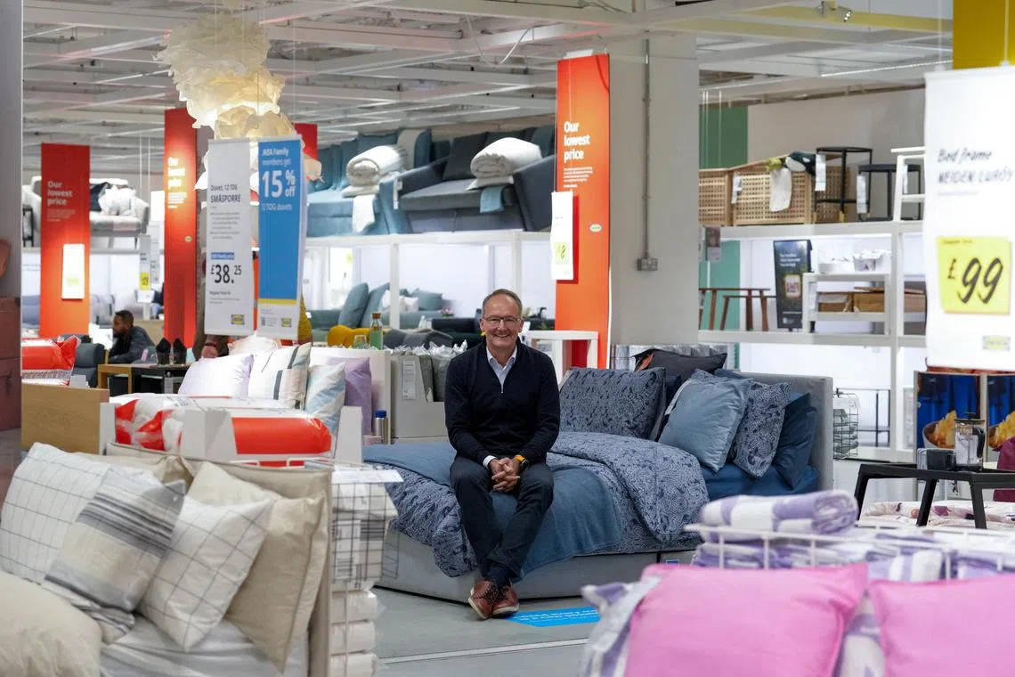 Deputy CEO and CFO of Ingka Group Juvencio Maeztu at an Ikea store in London. The Nordic business model may come under strain in the years ahead. 