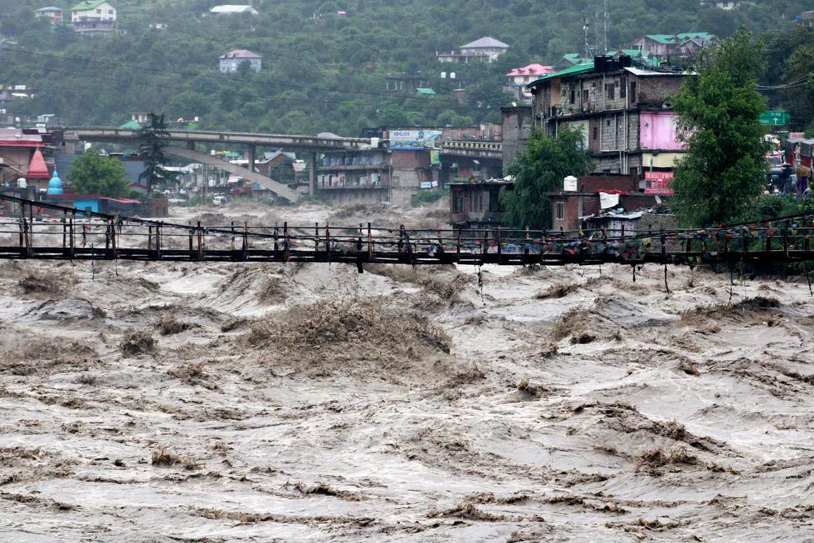 Himachal Pradesh is among several states in northern India that have been severely affected by torrential rains.