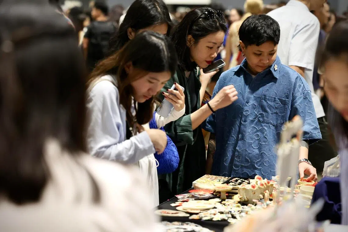 Public Garden, a regular and hotly anticipated market on the shopping calendar.