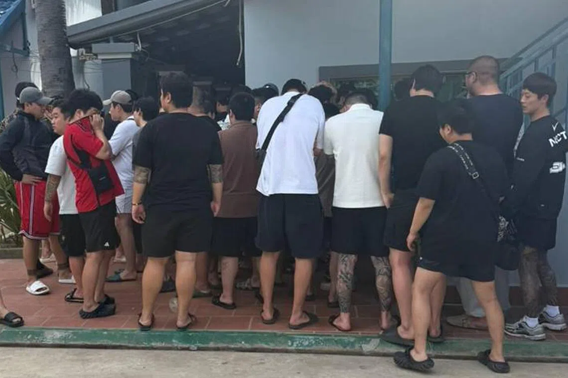 45 South Korean scam suspects extradited from Cambodia formally indicted