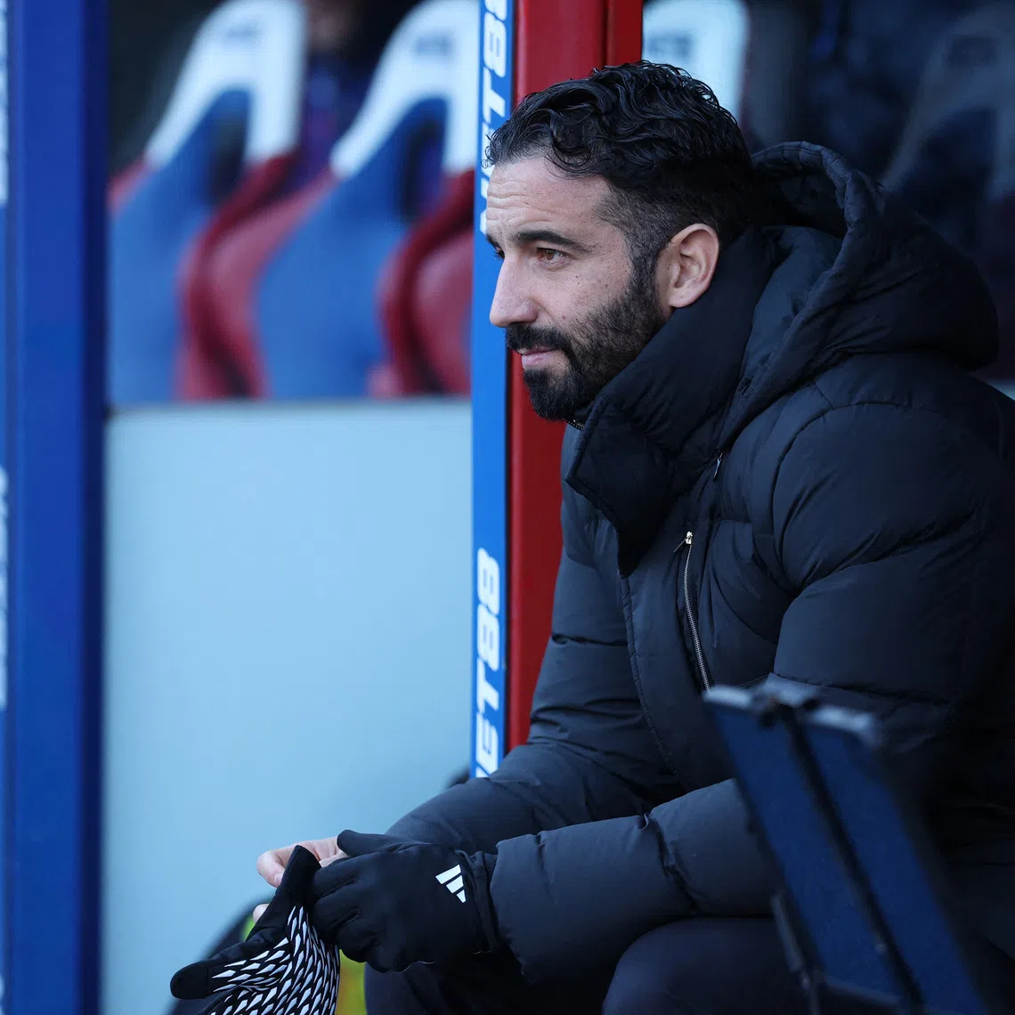 Soccer Football - Premier League - Crystal Palace v Manchester United - Selhurst Park, London, Britain - November 30, 2025 Manchester United manager Ruben Amorim before the match Action Images via Reuters/John Sibley