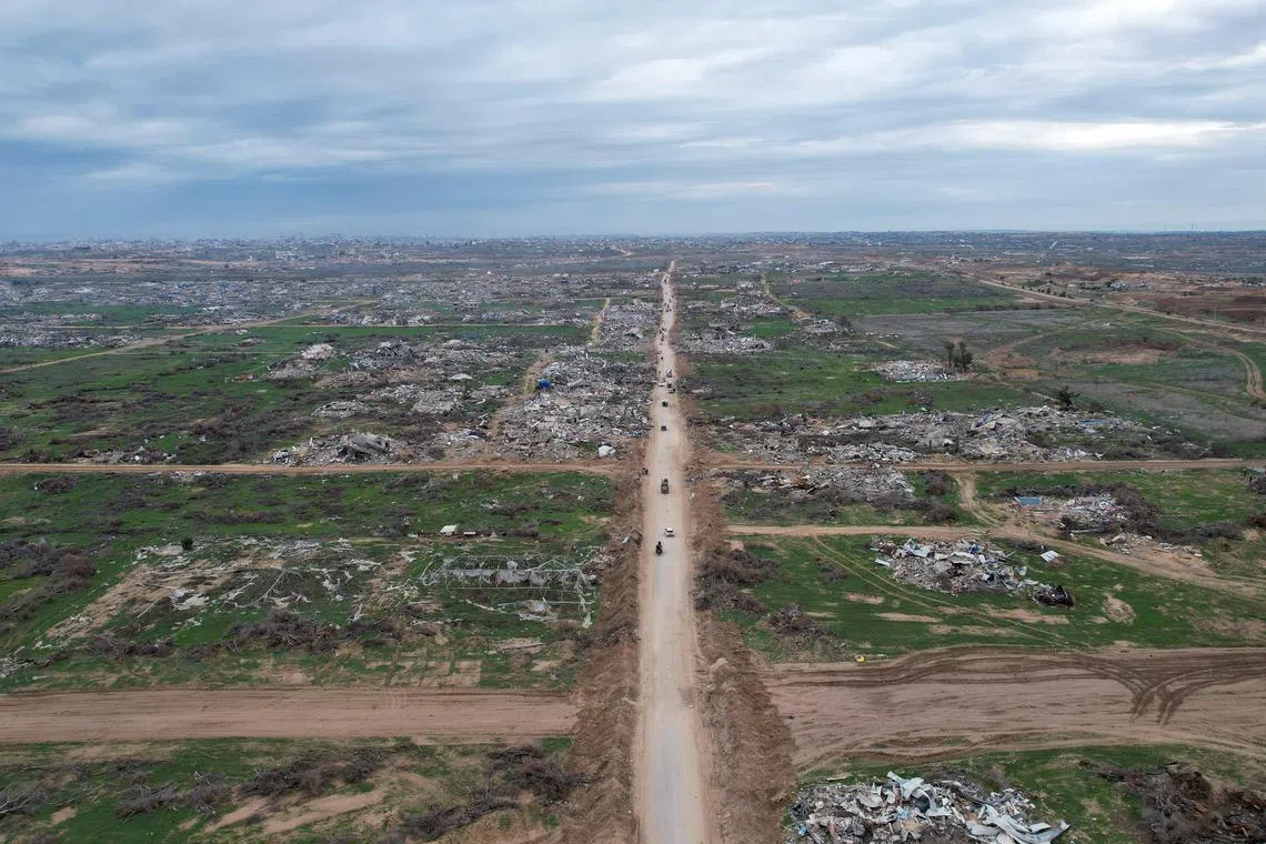 An AFP journalist at the scene said that no Israeli forces were present on Feb 9.