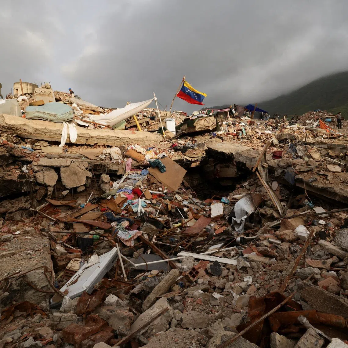 The 7.2 and 7.5 magnitude quakes happened in Venezuela on June 24 killed about 5,000 people.