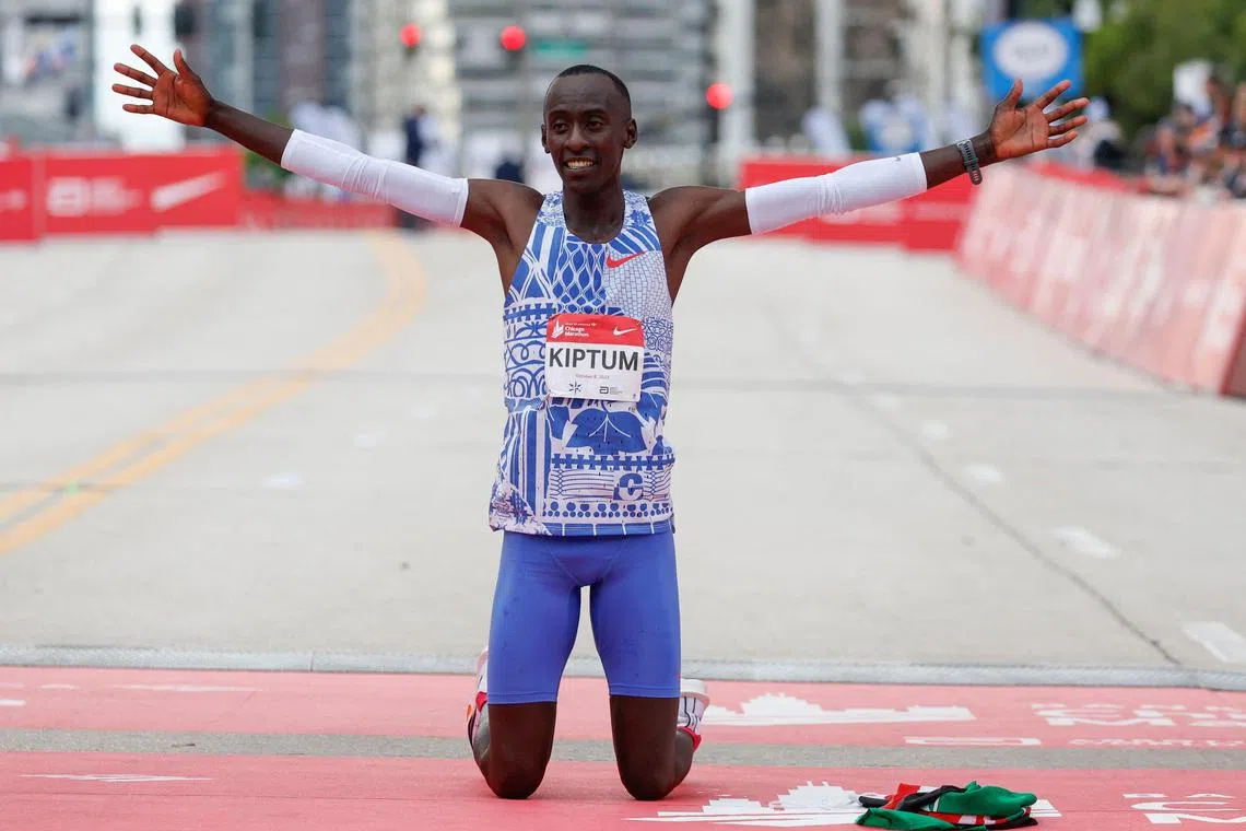 Kenya's Kelvin Kiptum was the favourite to take gold at the upcoming Paris Olympics, where he was expected to go head-to-head with Kenyan rival Eliud Kipchoge for the first time.