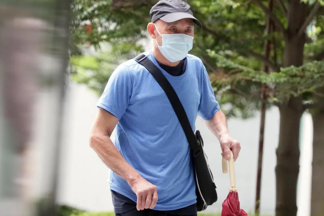 Huang Youcai, 79, was sentenced to two months’ jail.