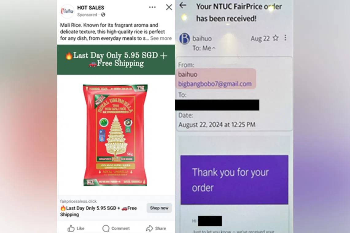 Victims encountered advertisements on Facebook offering substantial discounts on items allegedly from the supermarket.