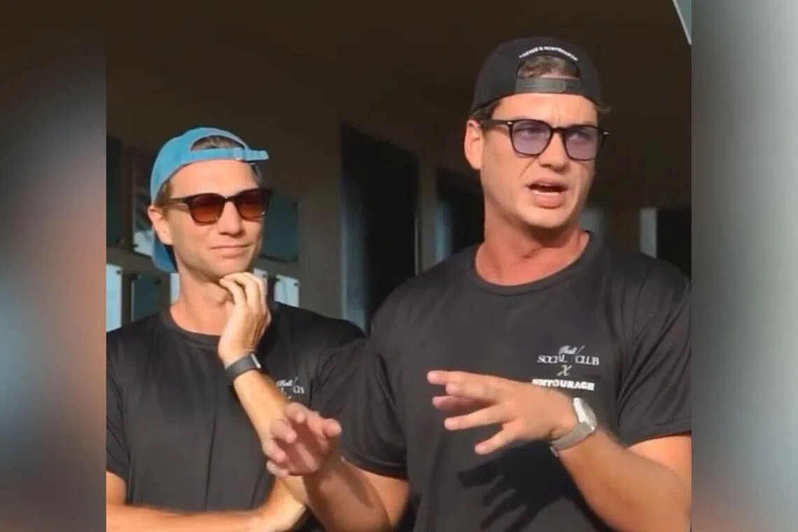The two Dutch organisers of the Entourage Run club, who have been identified by Indonesian authorities only by their initials, are believed to have left Indonesia on July 23.