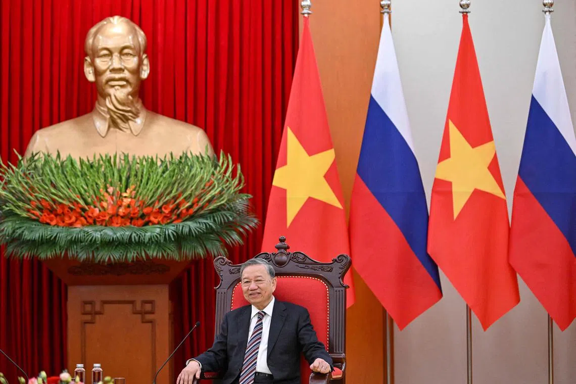 Vietnam’s top leader To Lam said that state agencies should not be “safe havens for weak officials”.