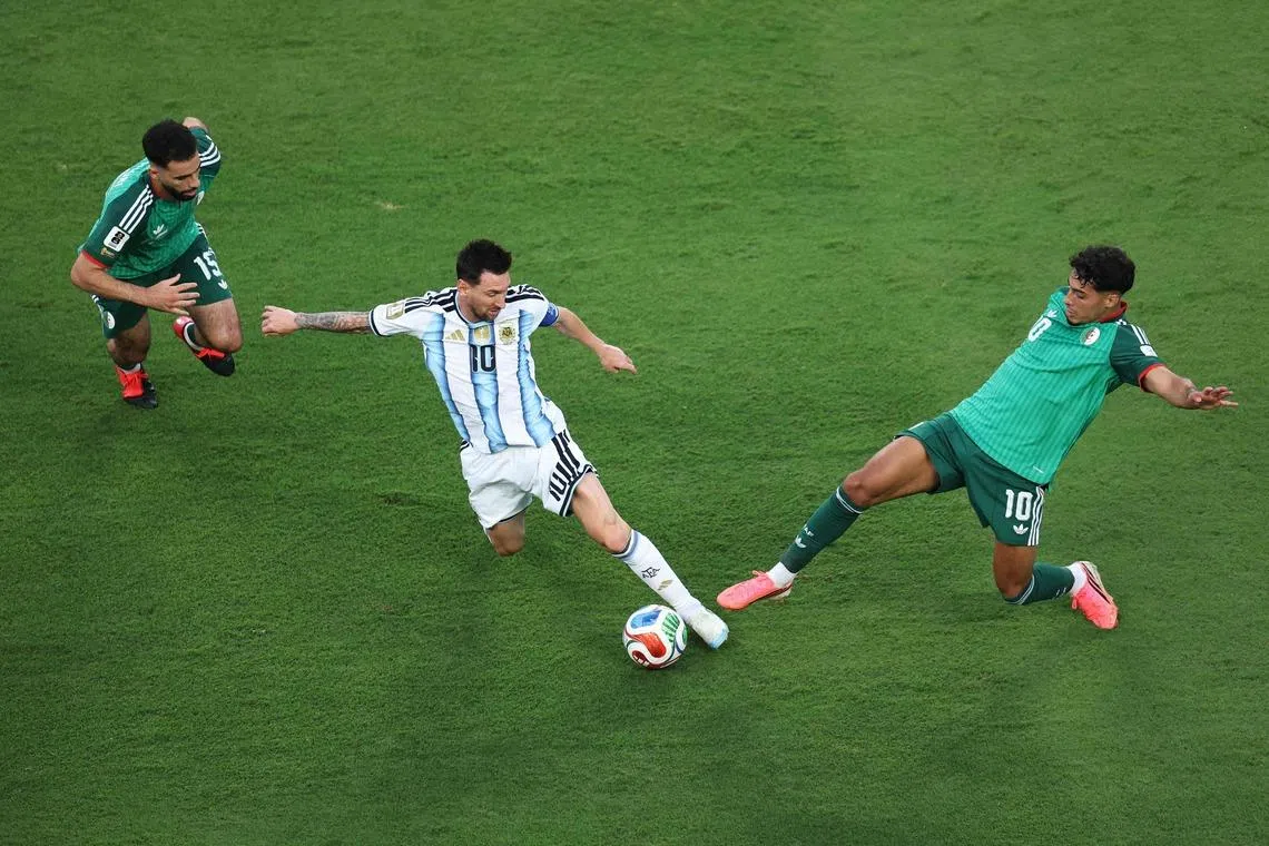 Lionel Messi scored his first World Cup hat-trick on June 16 against Algeria. 