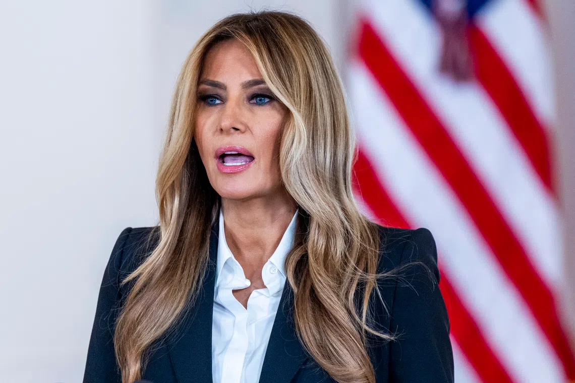 The $Melania coins were released for just a few cents each on Jan 19.