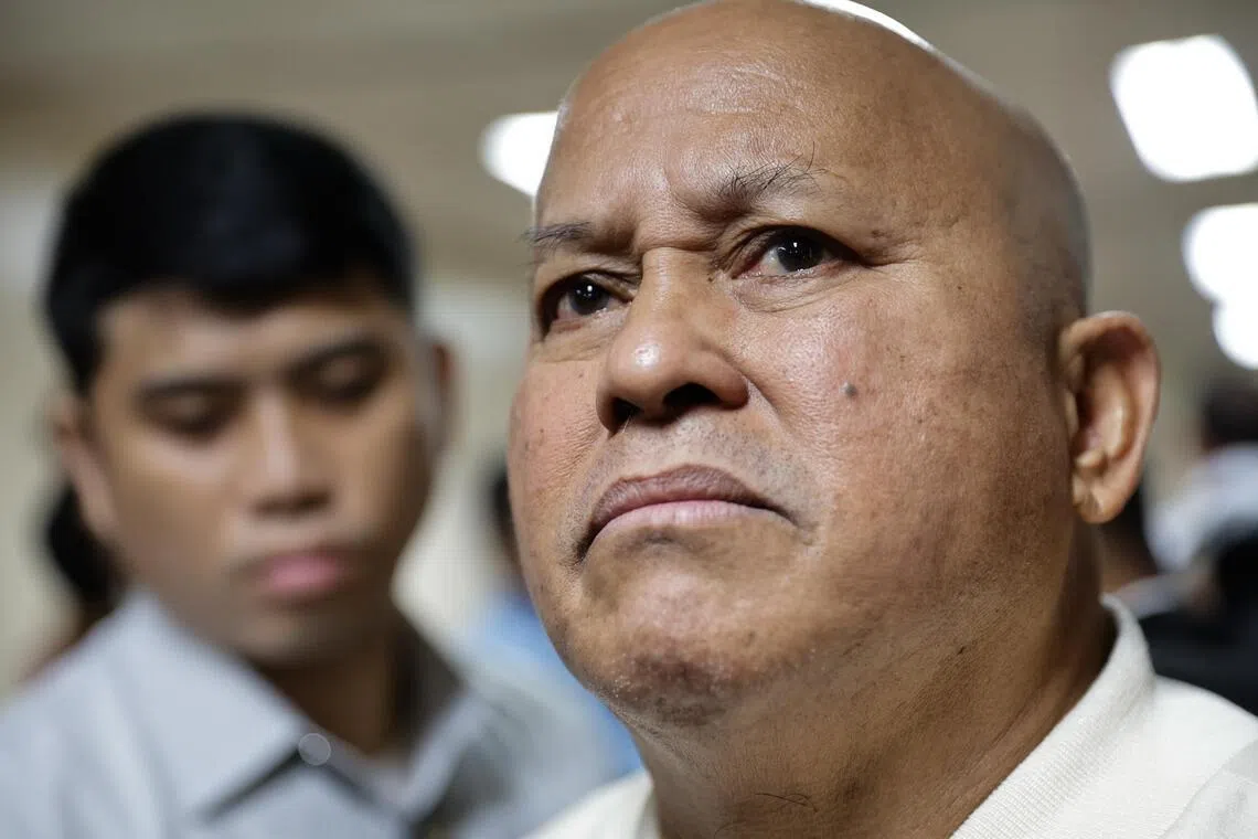 Senator Ronald dela Rosa oversaw a crackdown during which more than 6,000 suspected drug suspects were killed.