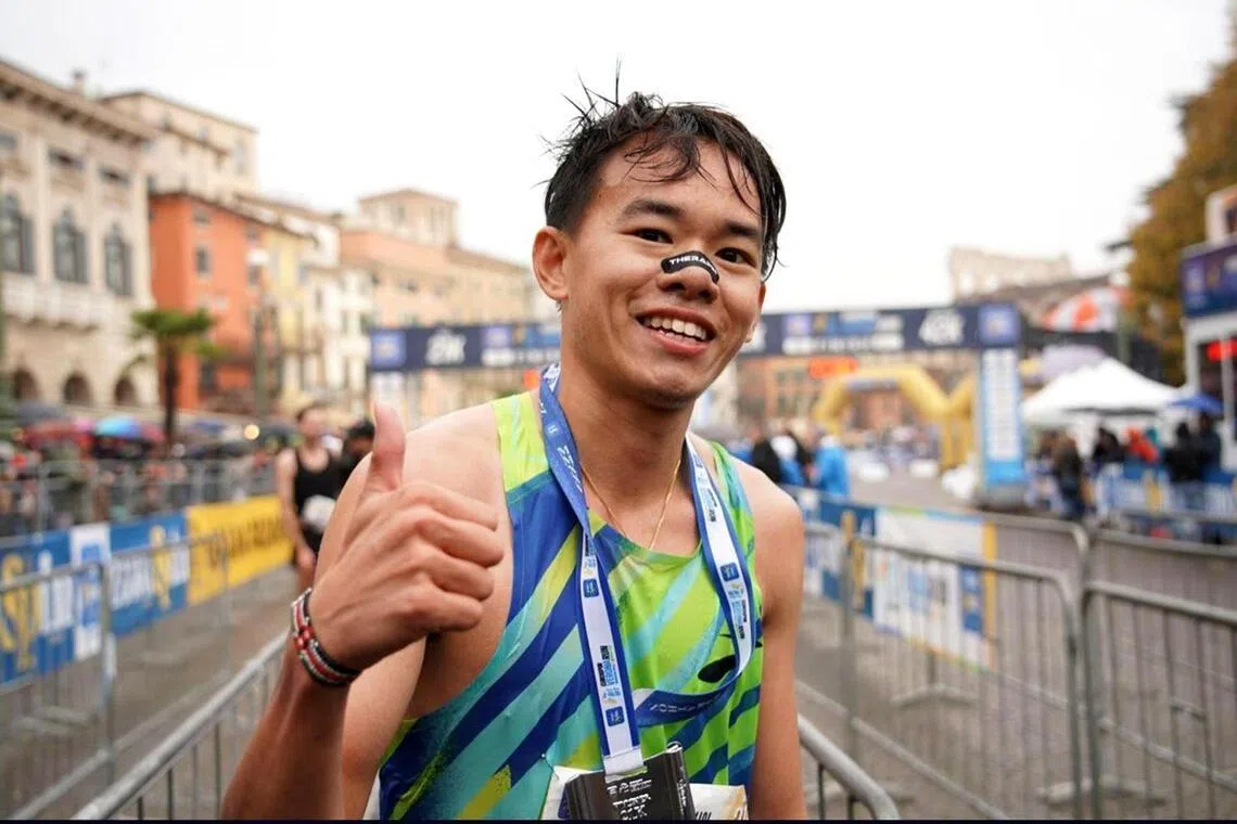 Singaporean distance runner Keane Ko trains in Slovenia to pursue his dreams