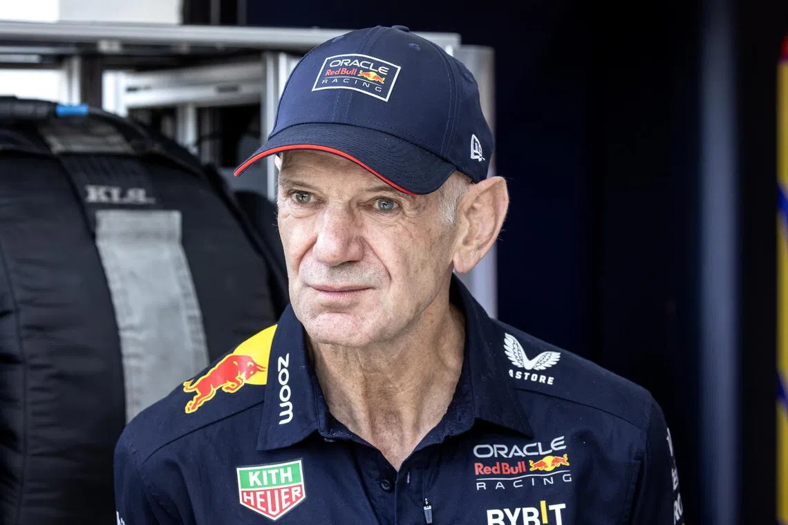 Red Bull chief technology officer Adrian Newey is set to leave the reigning world champions in early 2025.