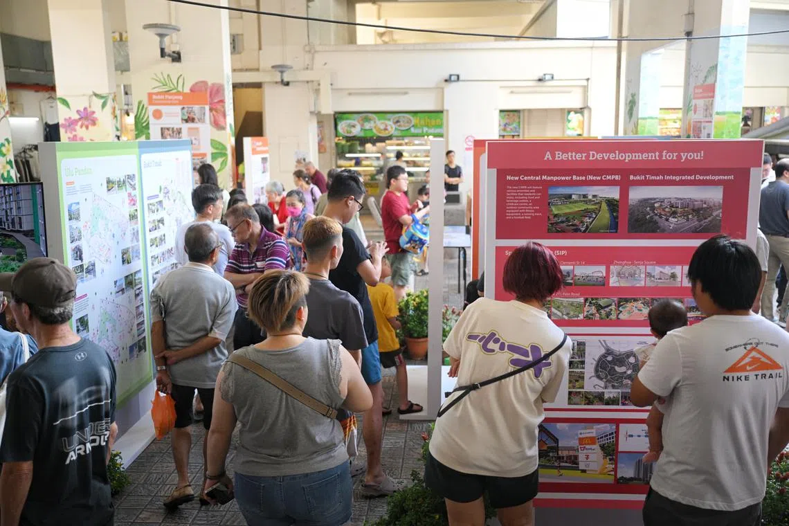 The Holland-Bukit Panjang Town Council announced its plans for the next five years on April 5 via an exhibition.