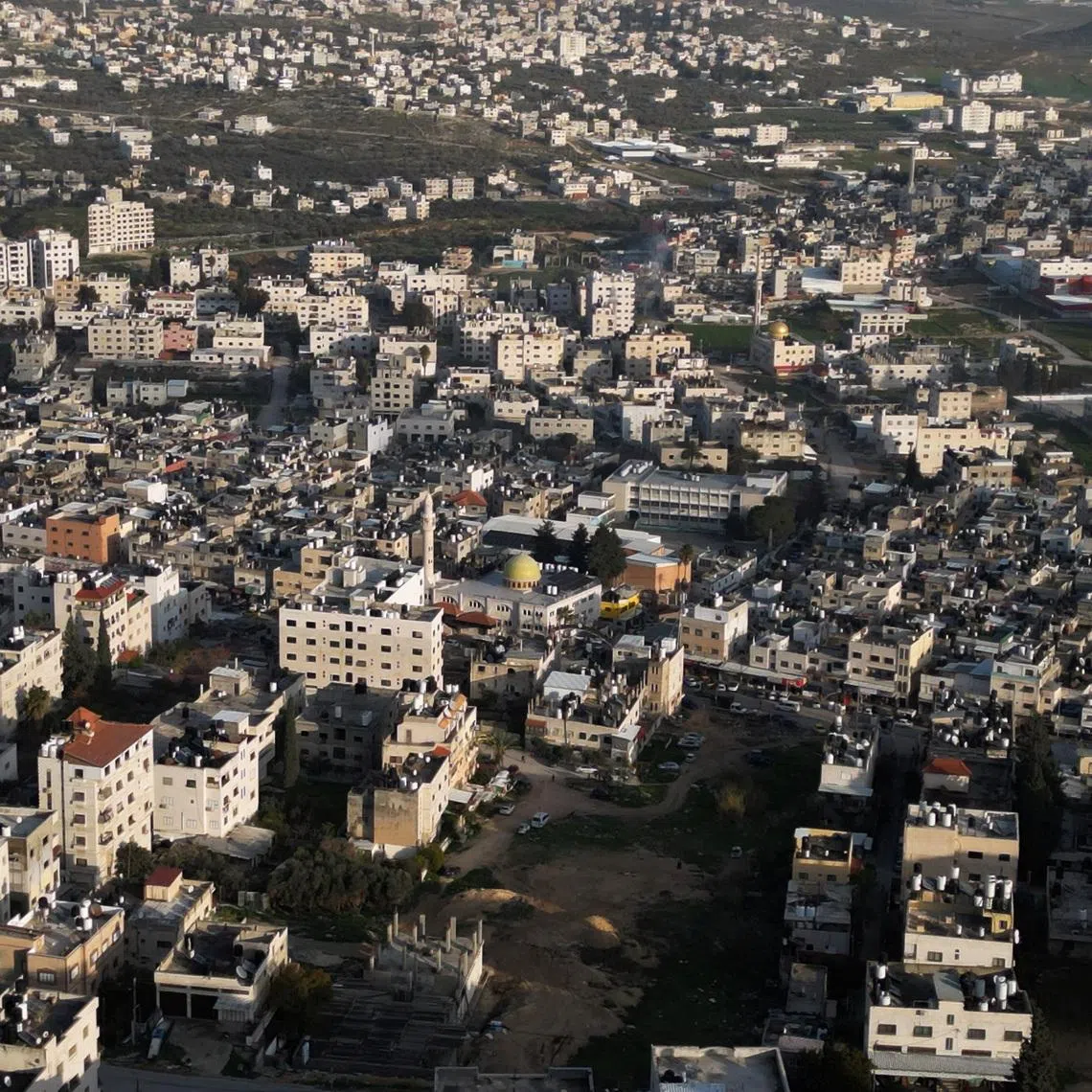 A view shows the Askar refugee camp near Nablus in the Israeli-occupied West Bank, February 17, 2025. REUTERS/Mohammed Torokman