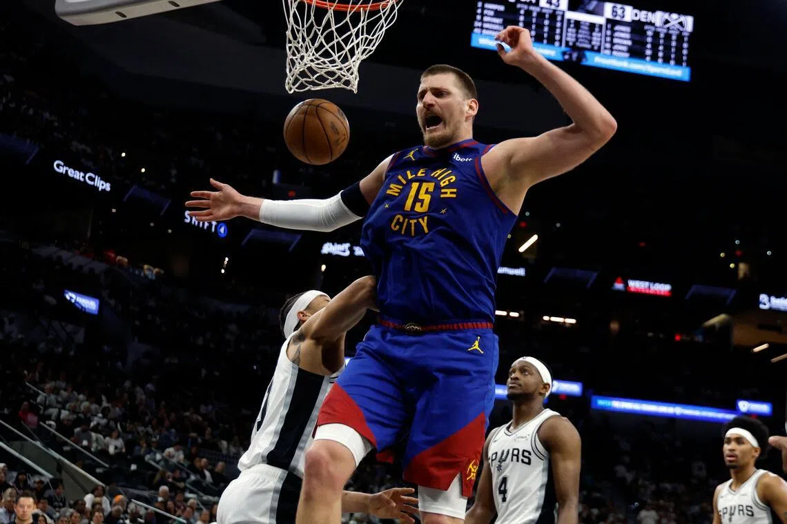 Denver Nuggets roll into NBA play-offs, Toronto Raptors clinch berth