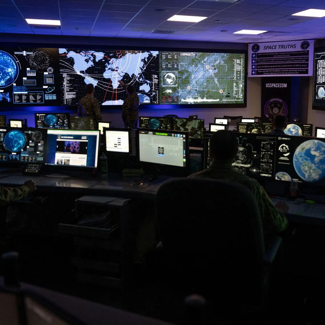 The US Space Force singled out China as a threat in its announcement.