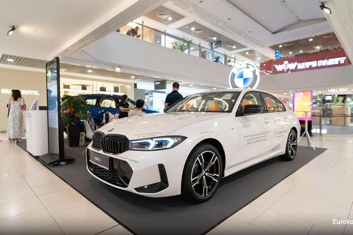 The BMW official dealer is holding a road show from Sept 16 to 20 at Parkway Parade in Marine Parade.