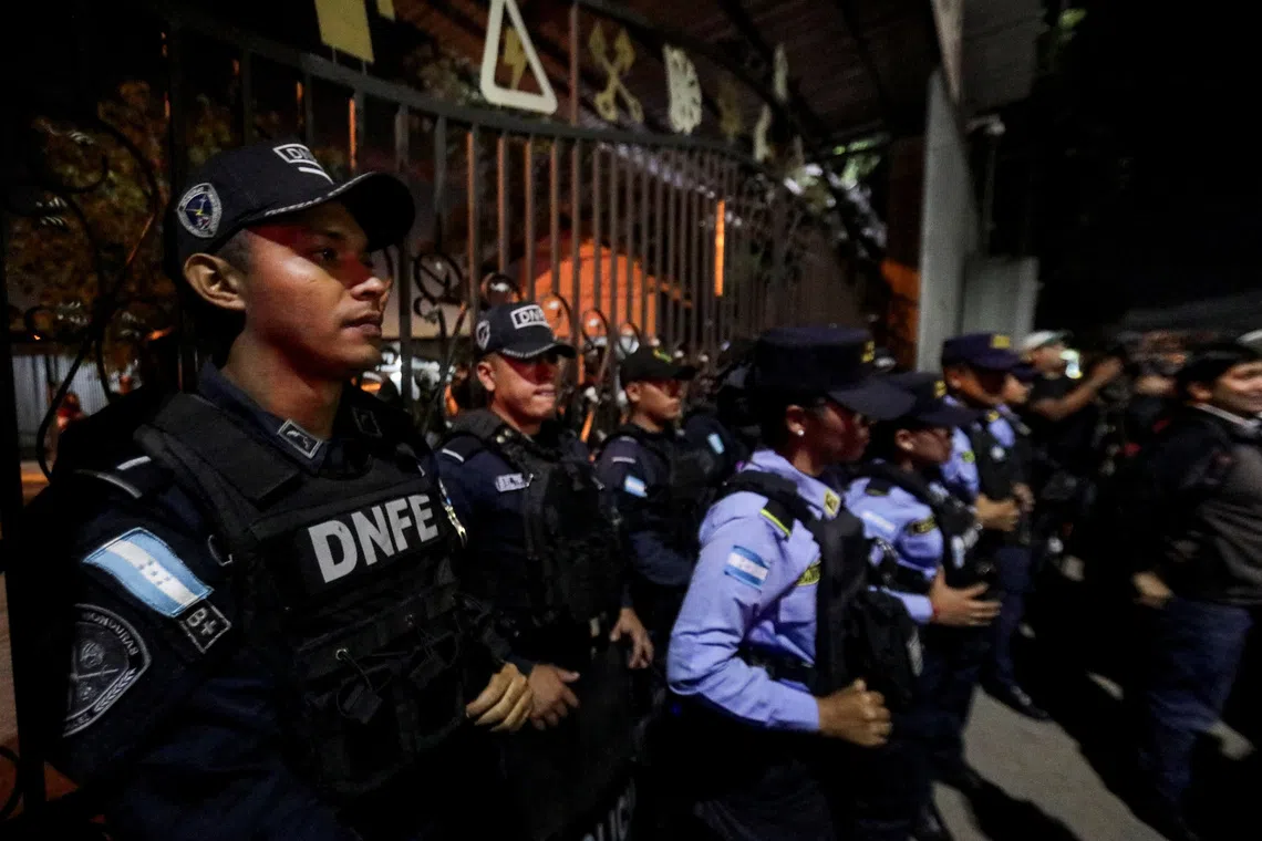 Protests in Honduras as president calls for election to be annulled amid further results delay