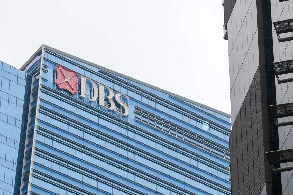 DBS shares surged to an all-time intraday high of $70.04 on July 9.