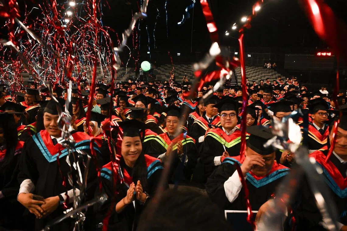 Financial gain and job stability ranked as the top two priorities of youth in Singapore, according to the study.