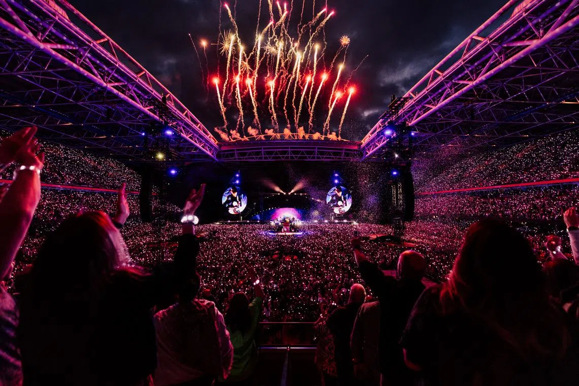 With six shows, Singapore will be the main stop in Asia for Coldplay’s Music of the Spheres World Tour.