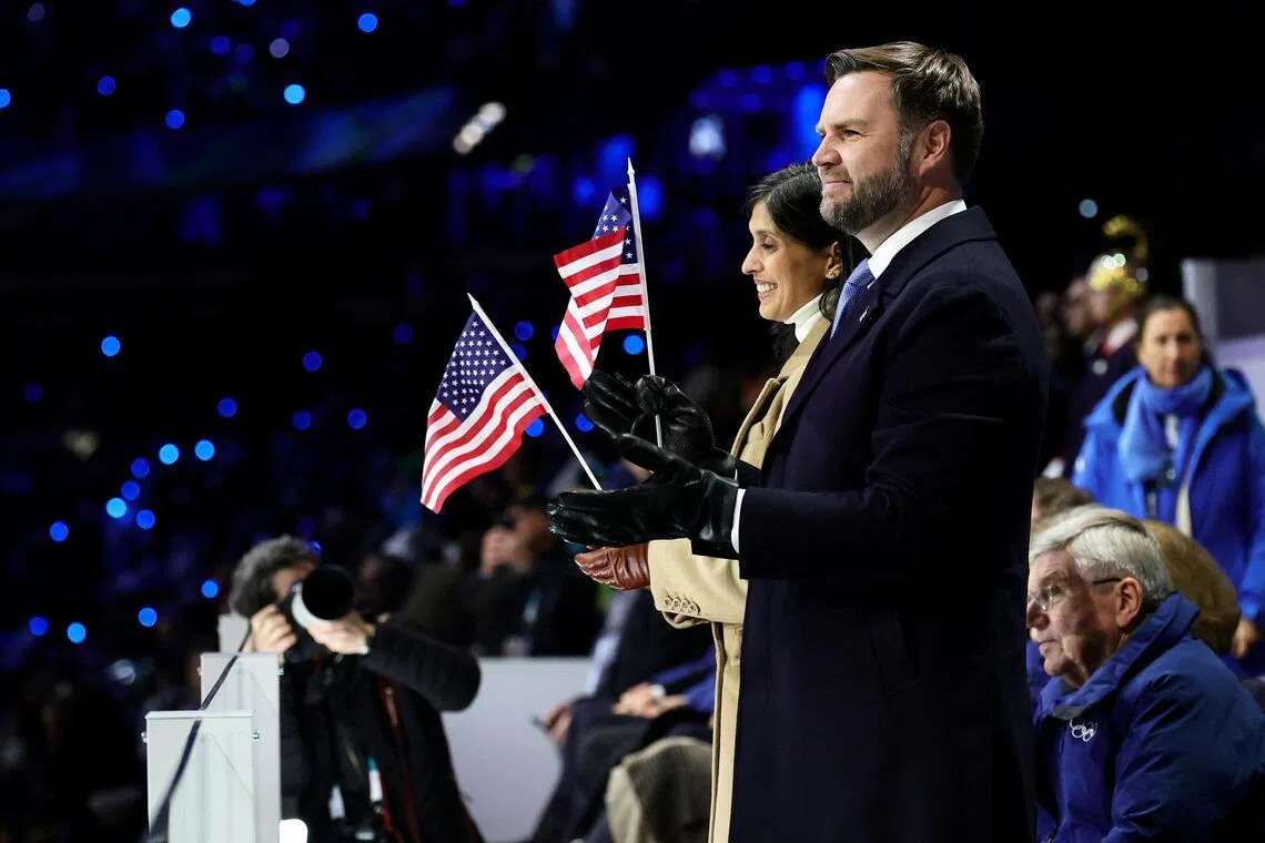 Israel team, US V-P J.D. Vance booed at Milan Winter Olympics opening ceremony
