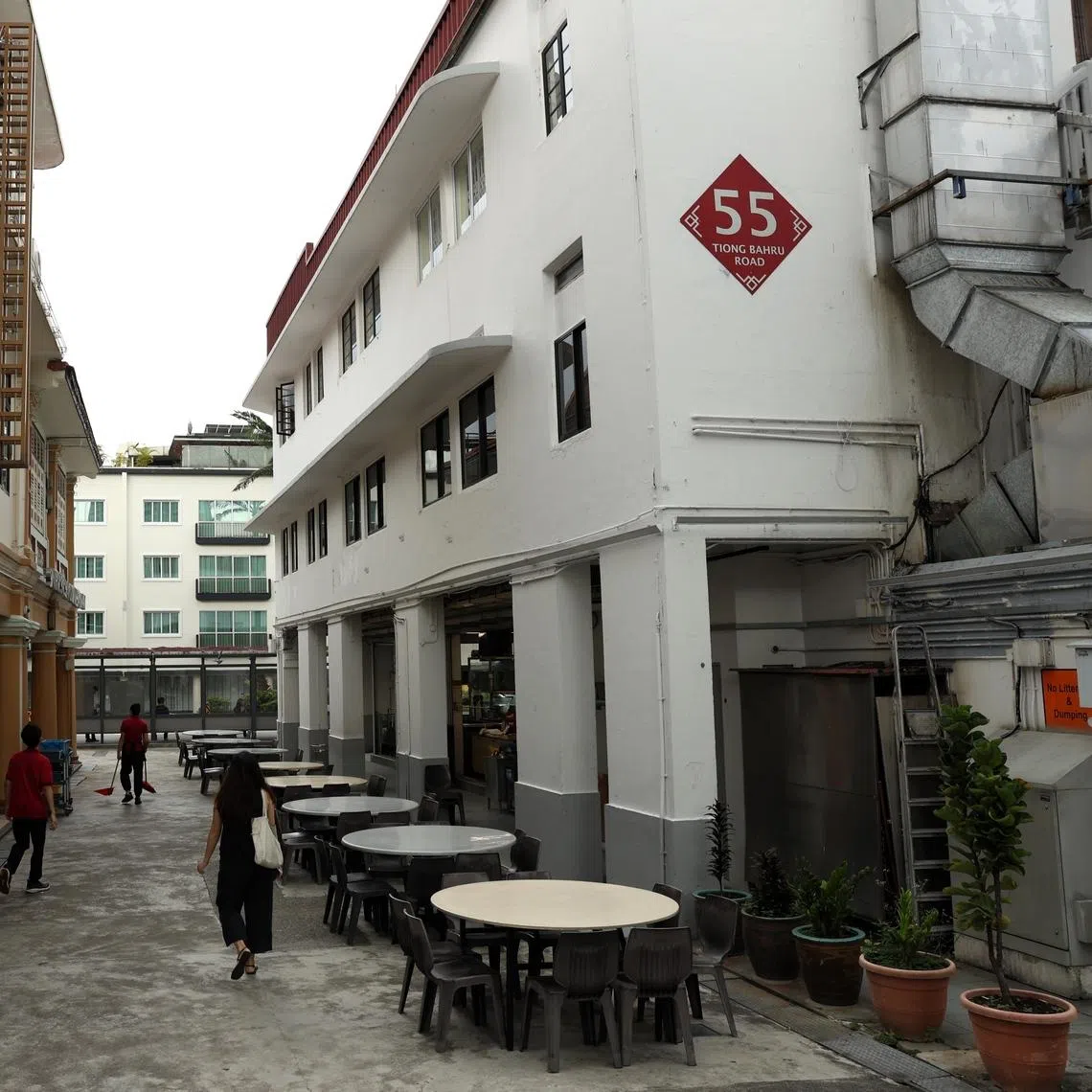 Residents believe the noise came from a unit in Block 55 Tiong Bahru Road that has been unoccupied since early December.
