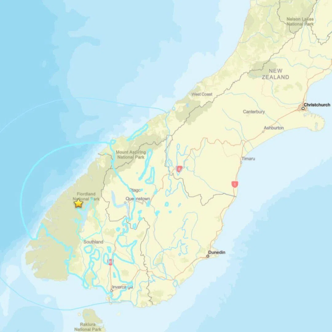 The quake was initially assessed at magnitude 6.3 before it was revised downward to 5.9.