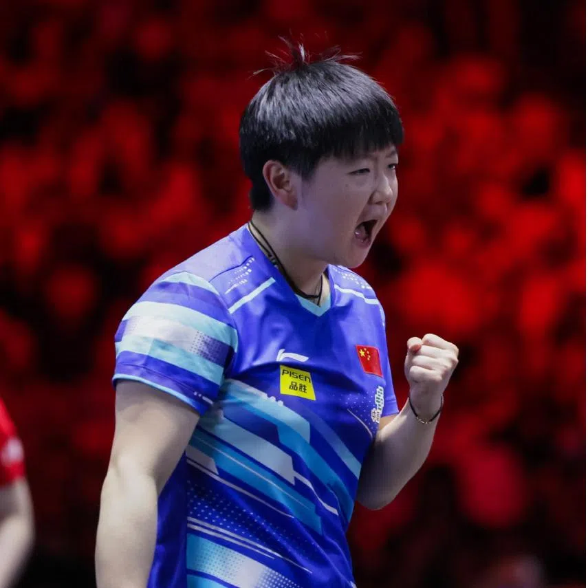 China’s top-ranked men’s and women’s players Wang Chuqin (left) and Sun Yingsha (right) lead the player list announced by WTT on Jan 10.