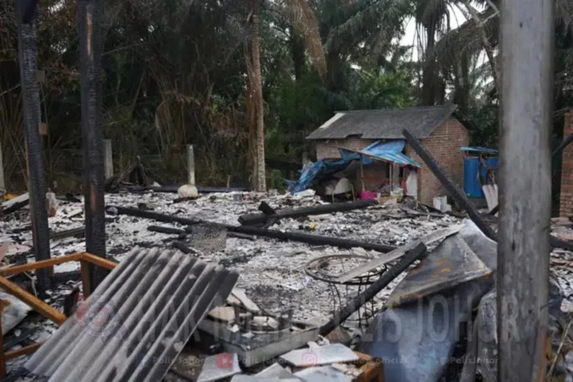 Johor police chief Ab Rahaman Arsad said the remains were found in a house in an oil palm plantation on Jan 9.