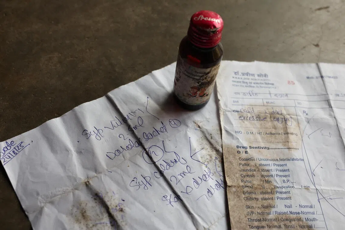 Government tests found the syrup manufactured by Sresan contained 48.6 per cent diethylene glycol (DEG), or nearly 500 times the limit set by India and the WHO.