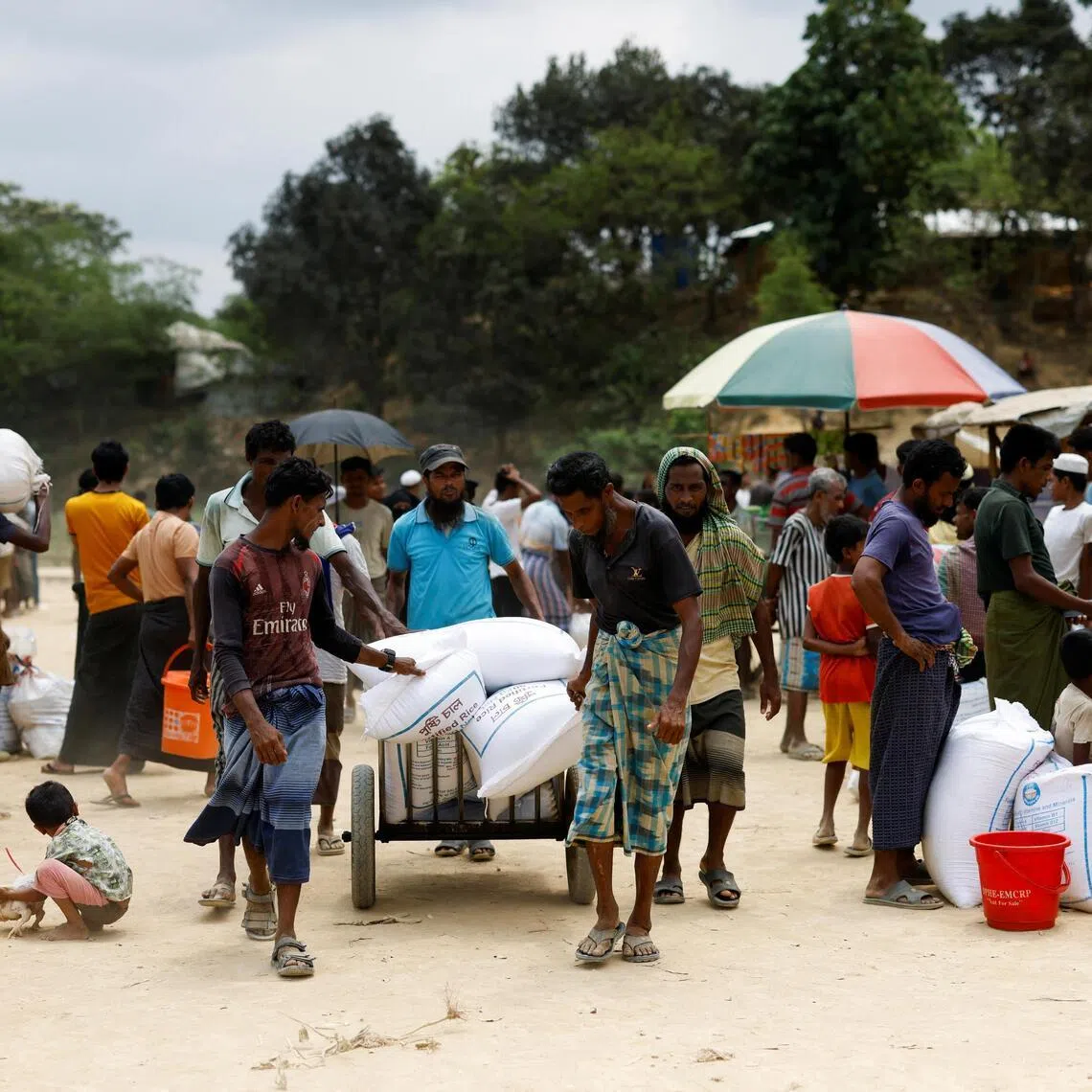 UN agencies supporting Rohingya refugees warned of a critical US$610 million (S$780.91 million) shortfall in lifesaving aid.