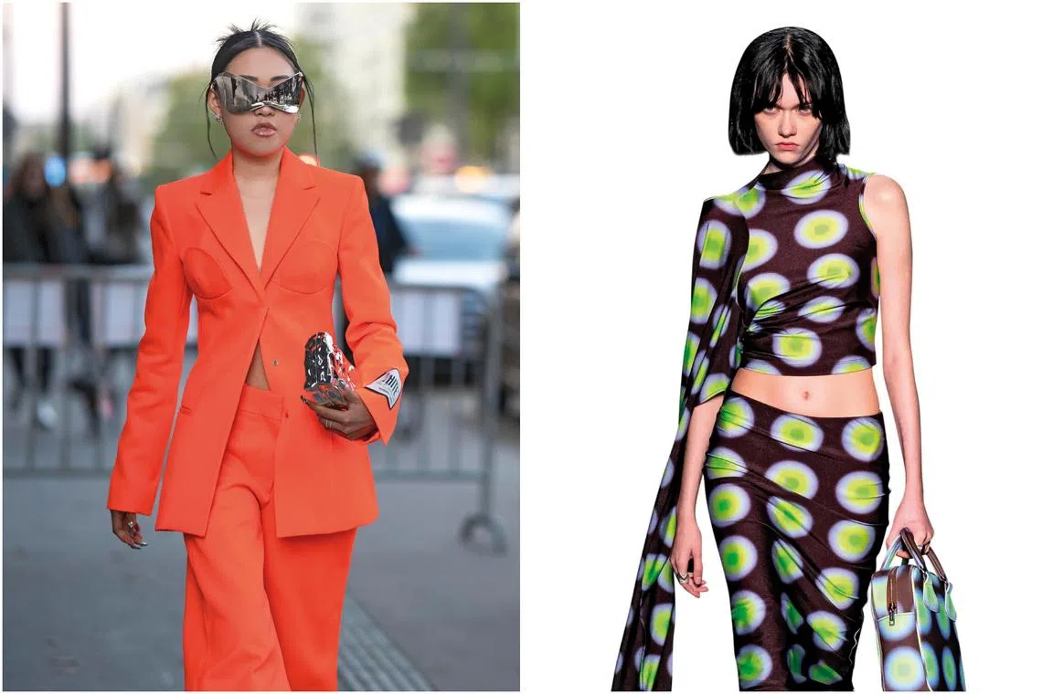 Add some flair to your outfit with a pair of butterfly-shaped wraparounds or party with prints instead..