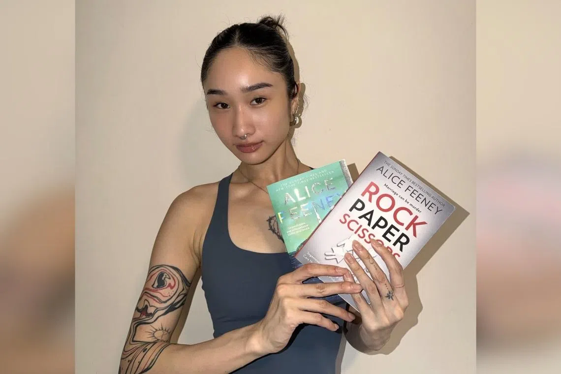 A chance find at Kinokuniya led fashion model Kaci Beh to pick up reading again