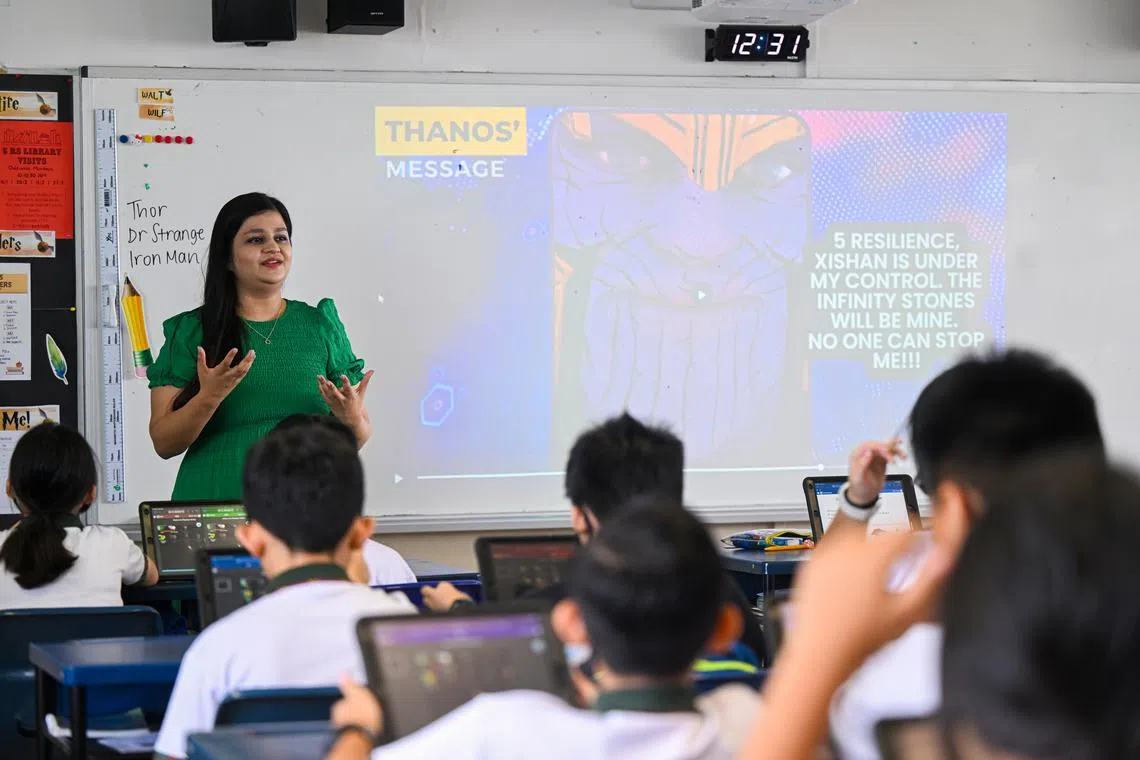 Singapore’s focus is to maximise teachers’ capabilities and capacities.