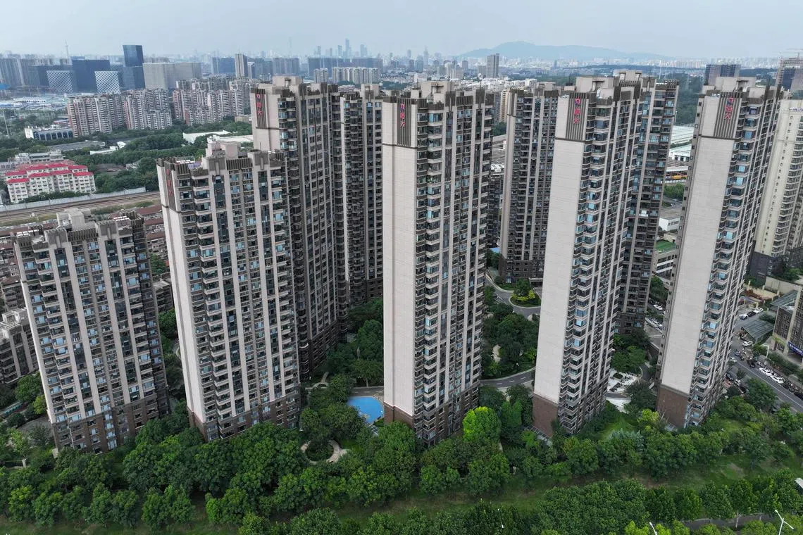 China's property market crisis and its contagion effect is raising market fears.