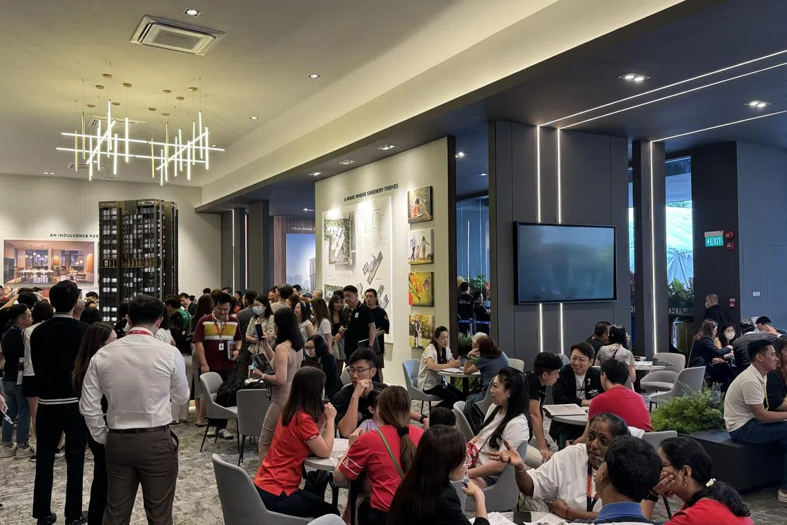 Developers’ sales, excluding executive condominiums (ECs), rose to 281 in January 2024 from 135 units in December 2023.