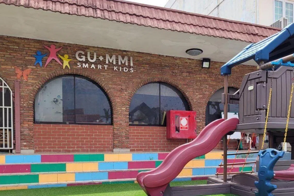 ECDA identified the school as GU+MMI Smart Kids.