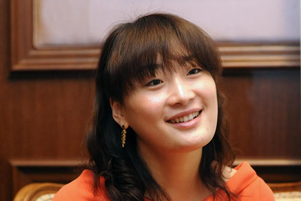 Ms Kelly Zong Fuli  is part of a wave of heirs stepping up in China, as the first generation of private entrepreneurs reach retirement age.